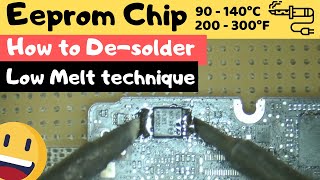 EEPROM desoldering [upl. by Chase832]