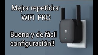 Configurar repetidor xiaomi MI wifi PRO  Fácil y rápido  Jota y eSe [upl. by Dnyletak297]