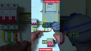 3 Phase Meter Wiring shots [upl. by Bac]