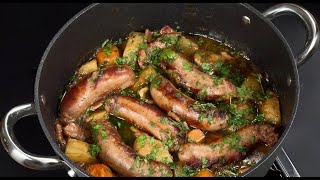 Dublin Coddle Recipe Traditional Irish Sausage and Potato Stew [upl. by Valoniah]