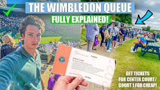 How to Queue for Wimbledon Tennis Tickets Full Guide Cheap Center Court Wimbledon Tickets [upl. by Johen]