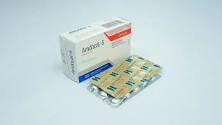 Amdocal Tablet  5 mg  এ্যামডোক্যল ট্যাবলেট  হাইপারটেনশন ও এনজাইনা পেকটোরিস চিকিৎসায় ব্যবহৃত [upl. by Giacinta]