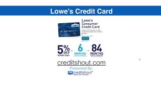 Lowes Credit Card And Project Card Review [upl. by Caesar]