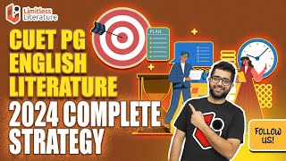 CUET PG English Literature 2024 Complete Strategy  Easy To Crack In First Attempt [upl. by Nerine]