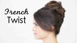 How To Do an Easy French Twist [upl. by Adnaugal]