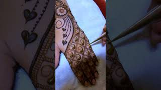 EASY MEHANDI DESIGN 🌿 mehndi henna hennatattoo art hennadesi mehndidesign hennadisign [upl. by Coletta]