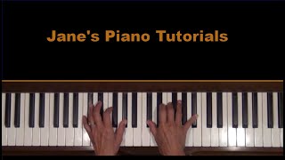 Georgy Girl Piano Cover with separate Tutorial [upl. by Sabra419]