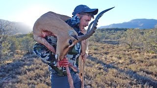 MY FIRST IMPALA HUNT  PERFECT HEART SHOT [upl. by Schoenfelder66]