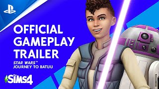 The Sims 4 Star Wars Journey to Batuu  Official Gameplay Trailer  PS4 [upl. by Quenby838]