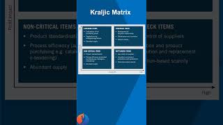 Kraljic Matrix [upl. by Hembree]