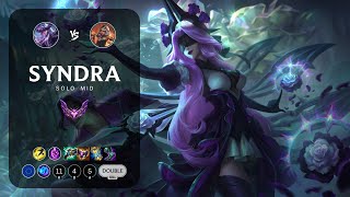 Syndra Mid vs Qiyana  EUW Master Patch 141 [upl. by Mohsen]