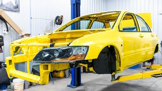 THE ABANDONED EVO 8 REBUILD  EP 35 [upl. by Aiouqes]