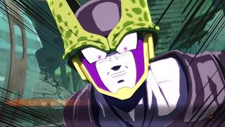 Dragon Ball FighterZ  Android 21 Eats Nappa amp Kills Cell [upl. by Wolbrom]