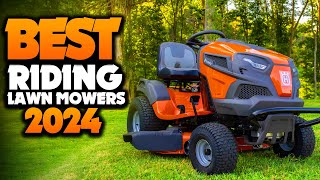 Top 5 BEST Riding Lawn Mowers of 2024 [upl. by Faus]