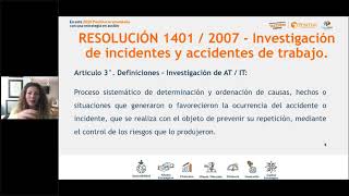 Equipos de investigación de accidentes de trabajo y metodologías prácticas de gestión [upl. by Oralia]