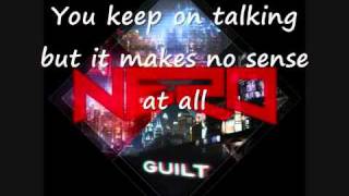 Nero Guilt Lyrics YouTube [upl. by Accemahs]