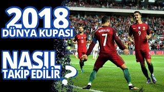 2018 DÜNYA KUPASI MAÇLARI NASIL TAKİP EDİLİR Her şey tek bir uygulamada [upl. by Ayikin]