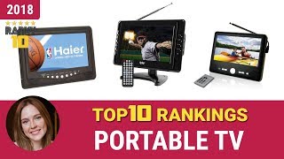 Best Portable TV Top 10 Rankings Review 2018 amp Buying Guide [upl. by Anauqahs749]