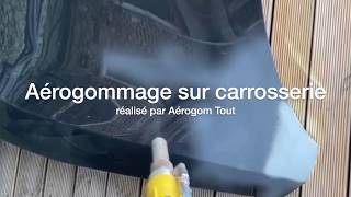 Aérogommage de carrosserie  Aerogom Tout [upl. by Airamasor]