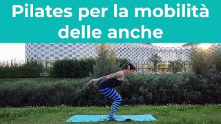 Pilates per la mobilità delle anche  Glutei e gambe  15 minuti  Pilates a casa [upl. by Bathelda]