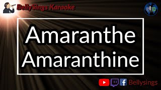 Amaranthe  Amaranthine Karaoke [upl. by Humo]