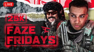 🔴 LIVE  FAZE SWAGG amp DRDISRESPECT PLAY 25000 2v2 KILL RACE Warzone 3 [upl. by Alexandr470]