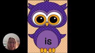 Master 10 Dolch PrePrimer Sight Words with Purple Owl Flashcards Set 2  Fun Fall Learning for Kids [upl. by Nodgnal]