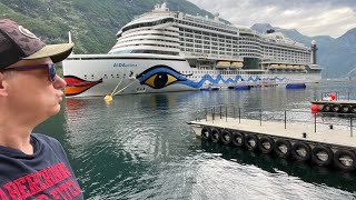 Unsere 2 Kreuzfahrt mit Aida Prima von Hamburg nach Norwegen ua zum Geirangerfjord [upl. by Koenig385]