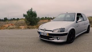 Peugeot 106 GTi Turbo  Speed  Sound  Acceleration [upl. by Tammi997]