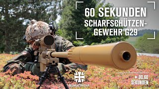 60 Sekunden Das Scharfschützengewehr G29 I Bundeswehr [upl. by Aciretnahs]