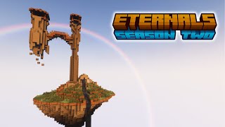 Building Floating Islands in Minecraft  Eternals SMP S2 EP 8 [upl. by Tingey704]