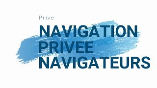 Il explique comment ouvrir une fenêtre en navigation privée sur google chrome [upl. by Oitaroh]