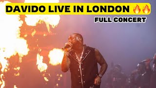 Davido live in London O2 Arena  Timeless tour 2024  Full Concert ft Kizz Daniel Mayorkun etc🔥 [upl. by Munniks]