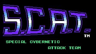 SCAT Special Cybernetic Attack Team  NES Gameplay [upl. by Ahsiuqel]