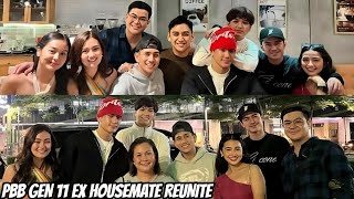 PBB GEN 11 EX HOUSEMATES NAGKITA KITA SA OUTSIDE WORLD House Challengers NAGSILABASAN NA DIN [upl. by Lairea]