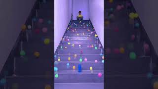 Ping Pong Ball Challenge Can You Catch The Ball In The CupFunnyfamily Partygames [upl. by Ratcliff413]