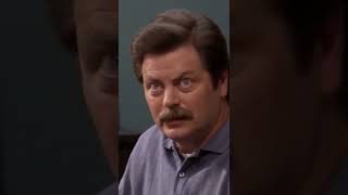 Ron Swanson learns about cookies 🍪  Shorts [upl. by Ahcsim]