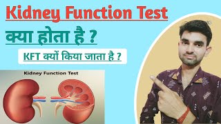 Kidney Function Test in Hindi  Kidney Function Test kya hota hai  KFT kya hota hai [upl. by Critchfield538]