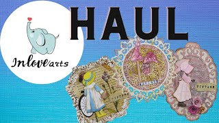 HAUL DE LA BOUTIQUE INLOVEARTS et des IDEES DE CREATIONS [upl. by Radek]