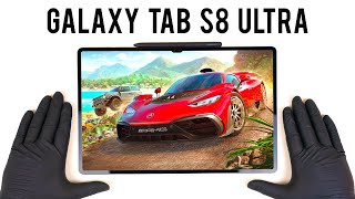 Samsung Galaxy Tab S8 Ultra Best Gaming Tablet Unboxing  Gameplay [upl. by Tomlinson]