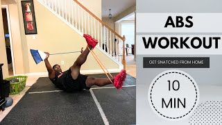 10 Min Daily home abs workoutAt home core Workout [upl. by Mcclees790]