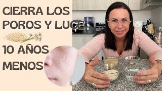 😱 CIERRA POROS ACLARA Y SUAVIZA LA PIEL  TÓNICO CASERO ⭐ ADRIANA VIEIRA [upl. by Caspar]