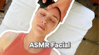 ASMR Soft Spoken Facial Treatment [upl. by Assedo]