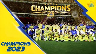 CSK SuperChampions celebrations  IPL 2023 Final  CSKvGT [upl. by Airrej]