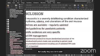 MAPD webinar 2024 Understanding amp Managing Oral Mucositis [upl. by Post]