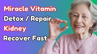 The Miracle Vitamin That Detoxes and Repairs Your Kidneys [upl. by Gates]