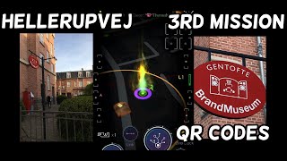 4K Ingress Prime  3rd Mission  Hellerupvej  Munzee QR Codes Scanning  Firefighter Museum [upl. by Aniretac]