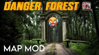 How to add Dangerous forest map mod inBus simulator indonesia  Bussid Forest Map Mod [upl. by Dragoon]