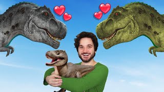 AMOR ENTRE TIRANOSSAURO REX NO ARK [upl. by Saenihp660]