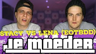 JEMOEDER STACY VS LENA REACTIE [upl. by Scot753]